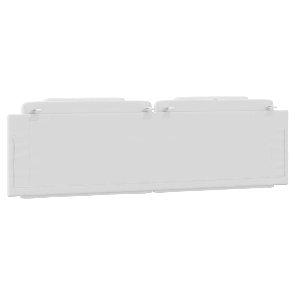 Coussin de tête de lit blanc 180 cm similicuir - XIOS