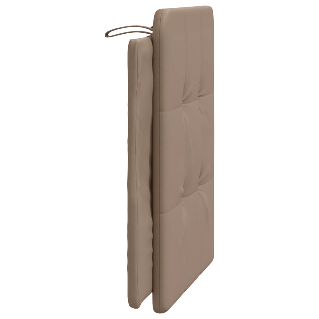 Coussin de tête de lit cappuccino 90 cm similicuir - XIOS