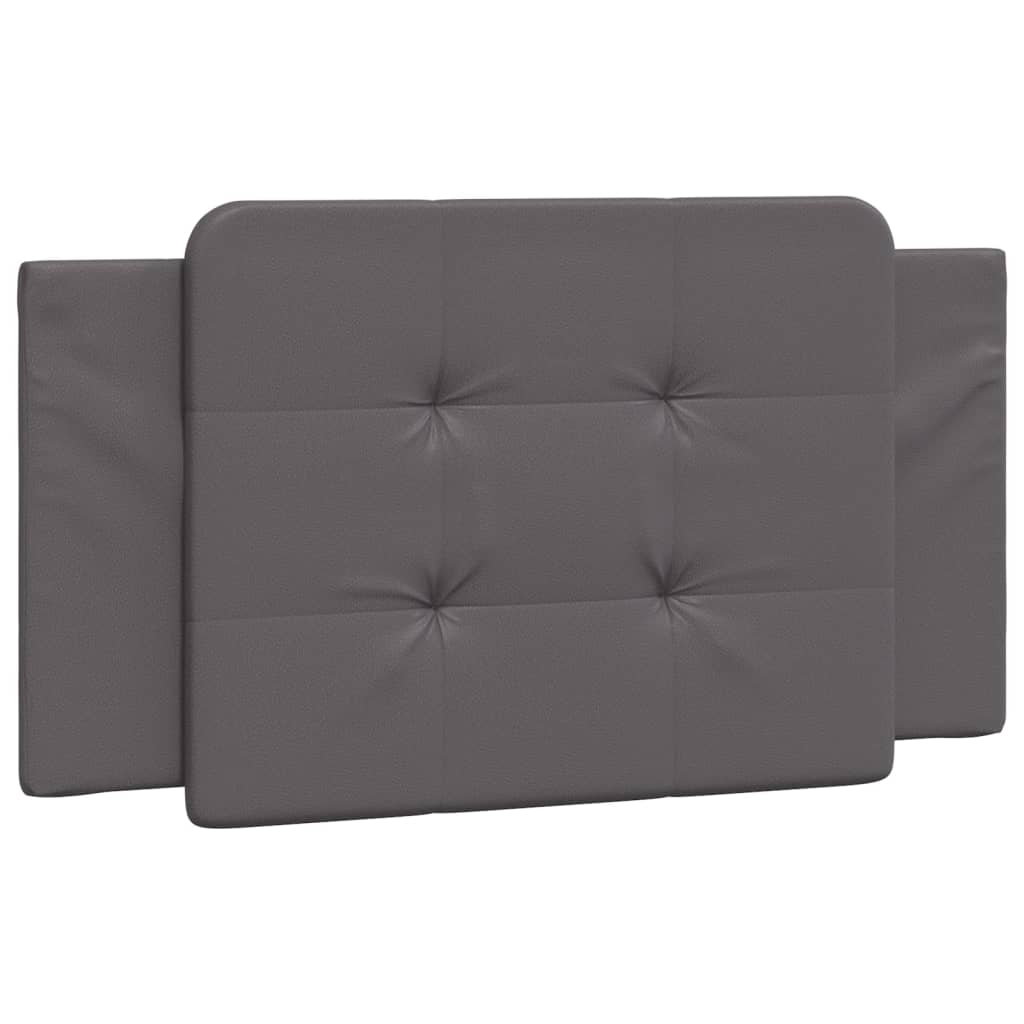 Coussin de tête de lit Zadar gris 100 cm similicuir - XIOS