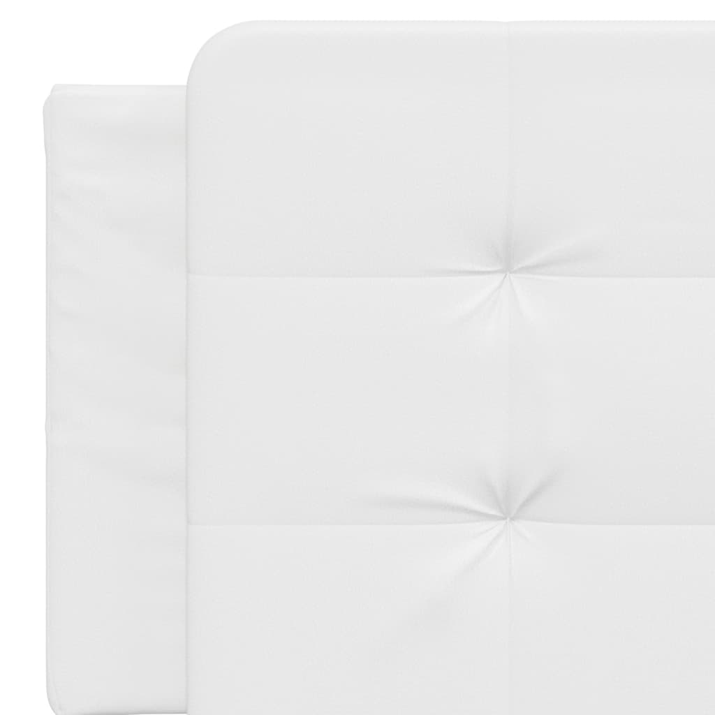 Coussin de tête de lit Zadar blanc 160 cm similicuir - XIOS