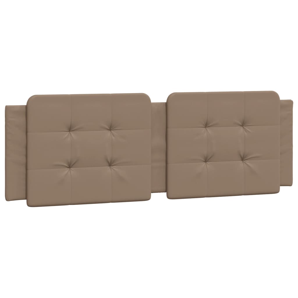 Coussin de tête de lit cappuccino 160 cm similicuir - XIOS