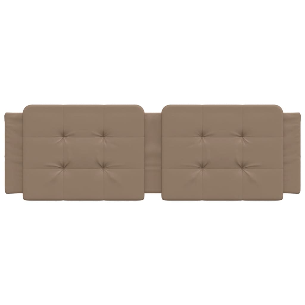 Coussin de tête de lit cappuccino 160 cm similicuir - XIOS