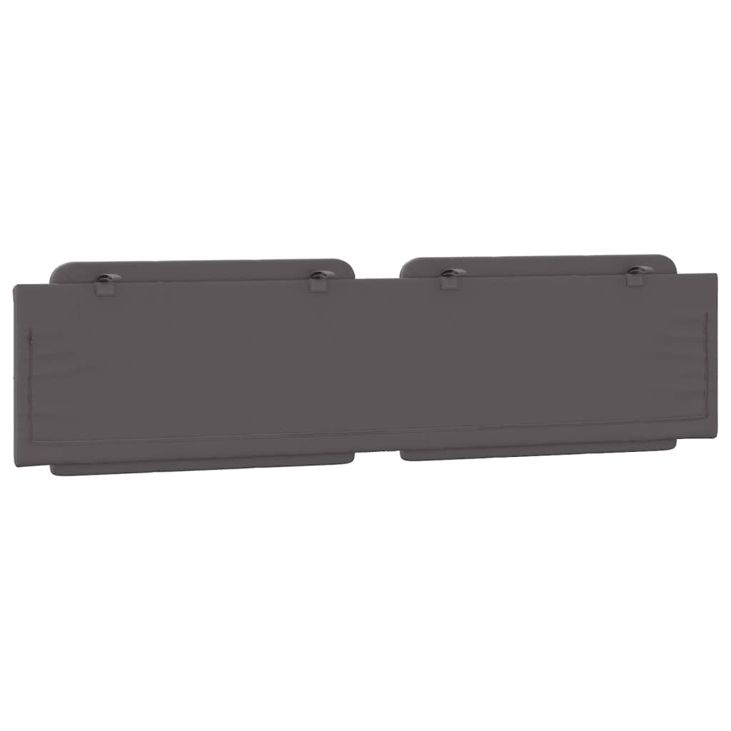 Coussin de tête de lit Zadar gris 200 cm similicuir - XIOS
