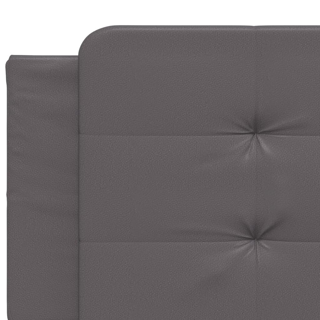 Coussin de tête de lit Zadar gris 200 cm similicuir - XIOS
