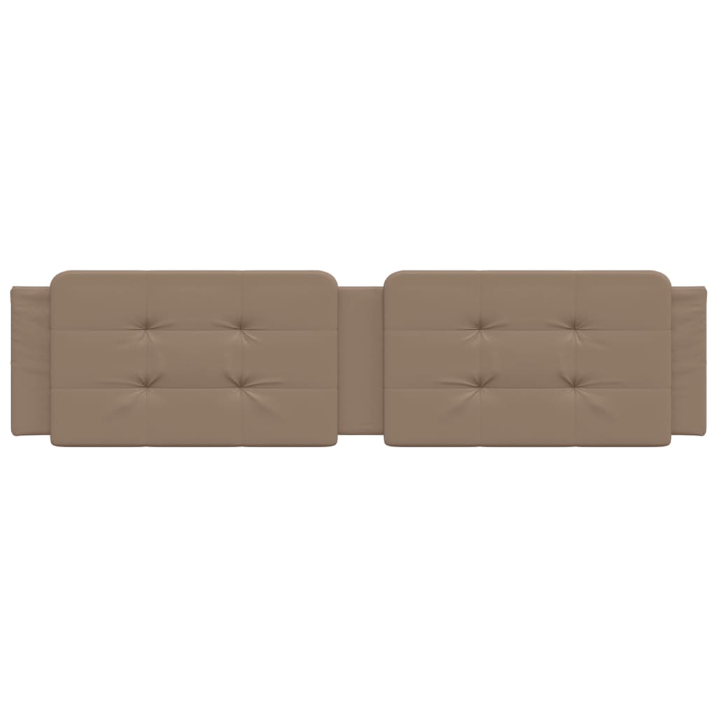 Coussin de tête de lit cappuccino 200 cm similicuir - XIOS