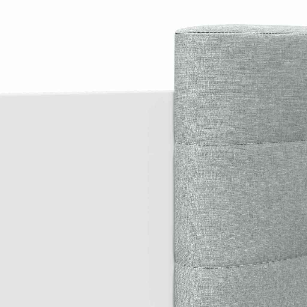 Cadre de lit avec LED sans matelas blanc 75x190 cm - XIOS