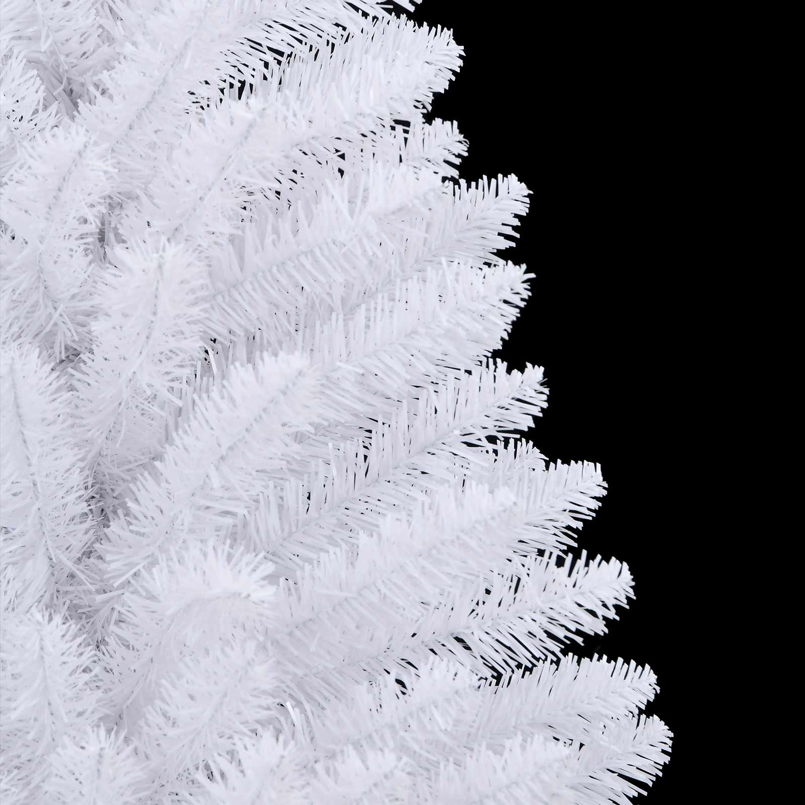 Sapin de Noël artificiel Blanc 68 x 68 x 120 cm PVC et métal - XIOS