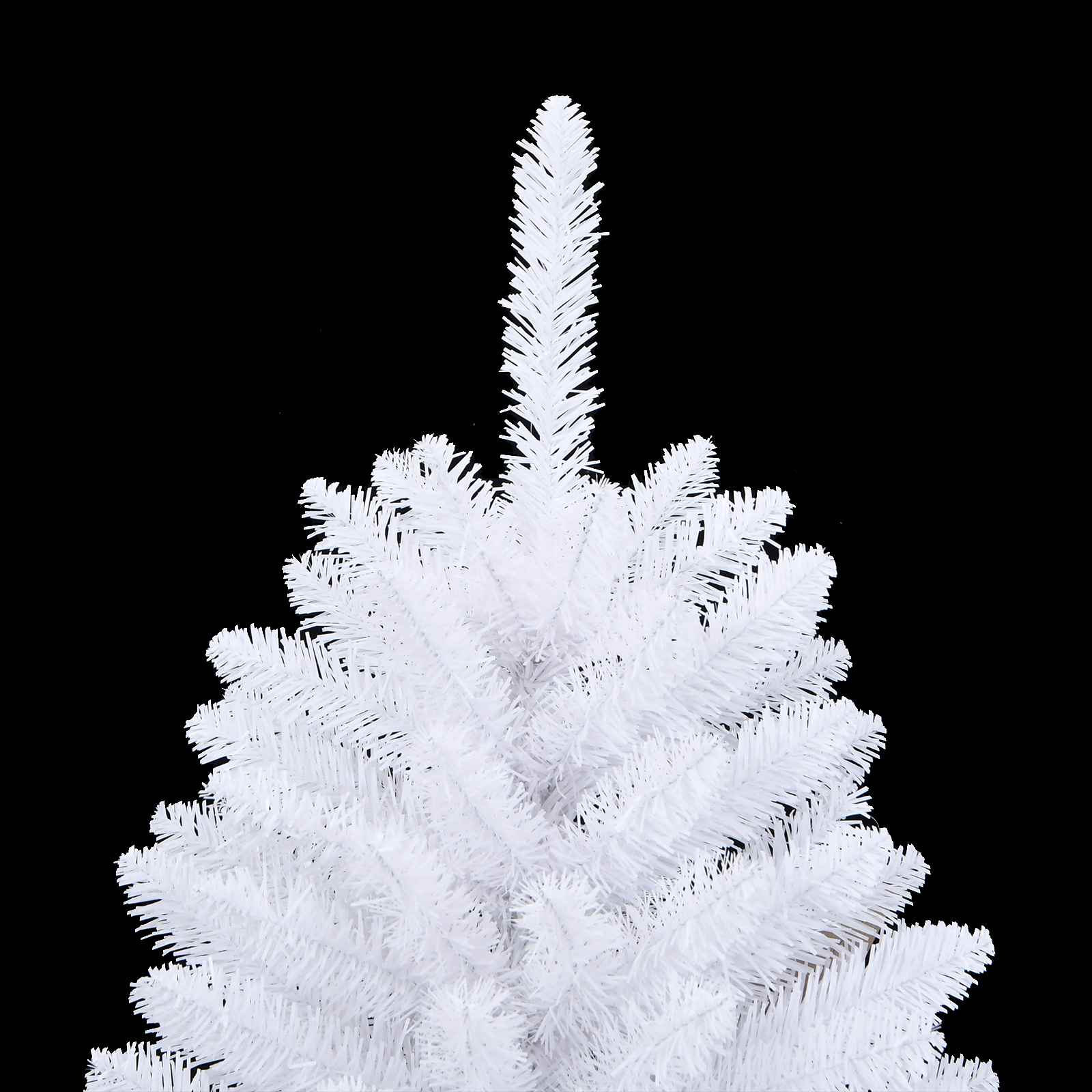 Sapin de Noël artificiel Blanc 80 x 80 x 150 cm PVC et métal - XIOS