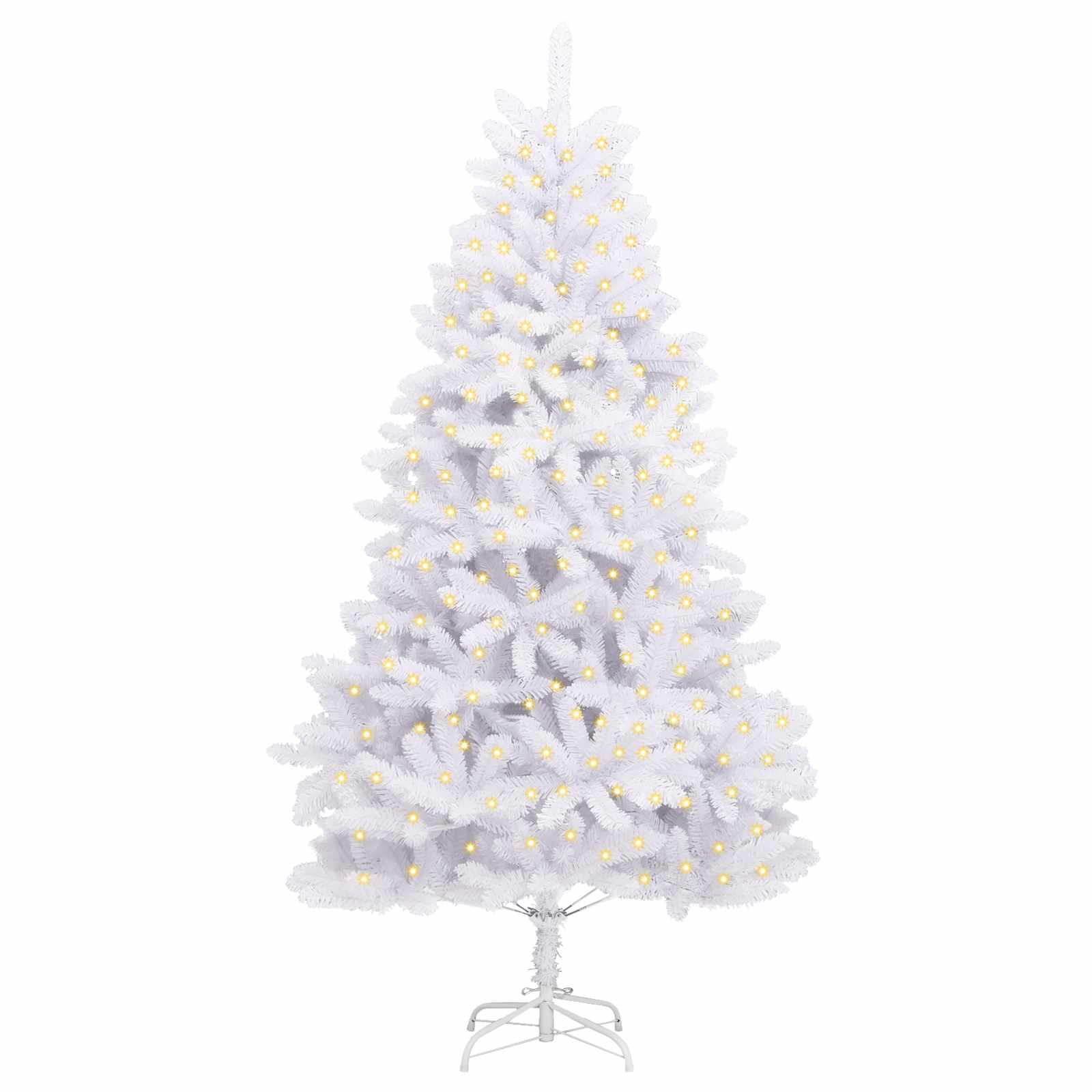 Sapin de Noël artificiel avec 300 LED Blanc 270 cm PVC et métal - XIOS