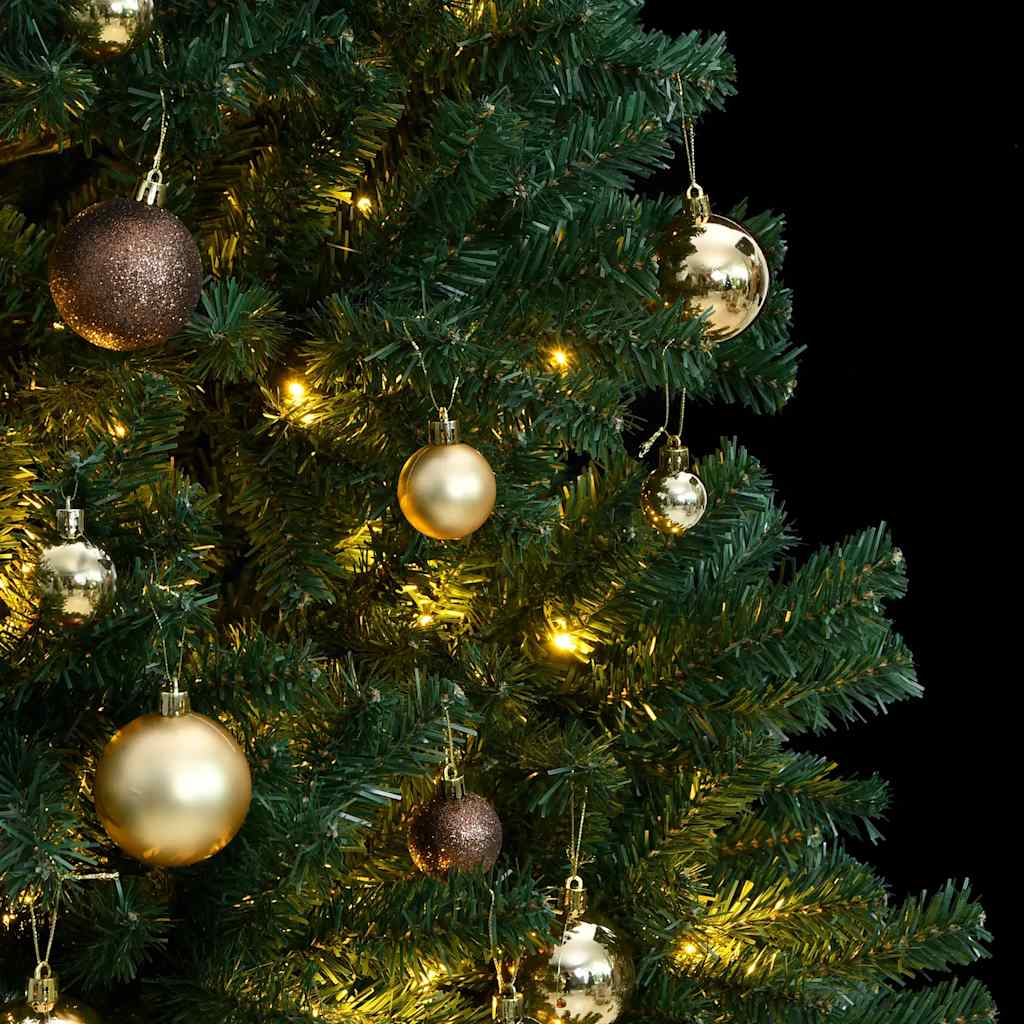 Sapin de Noël artificiel articulé 300 LED et boules 240 cm - XIOS