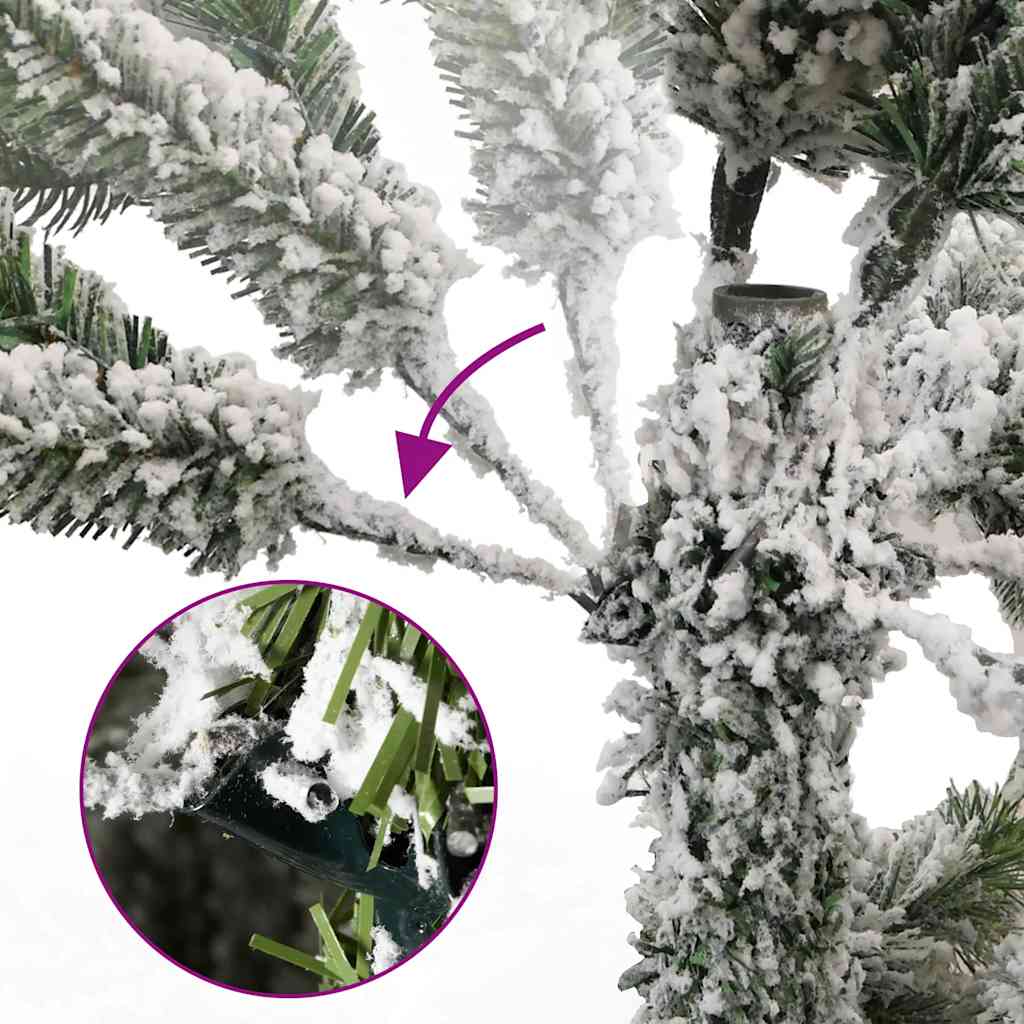 Sapin de Noël artificiel articulé 300 LED et boules 210 cm - XIOS