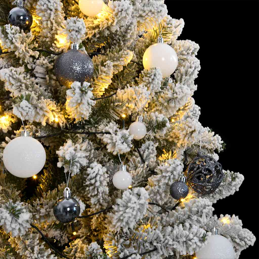Sapin de Noël artificiel articulé 300 LED et boules 240 cm