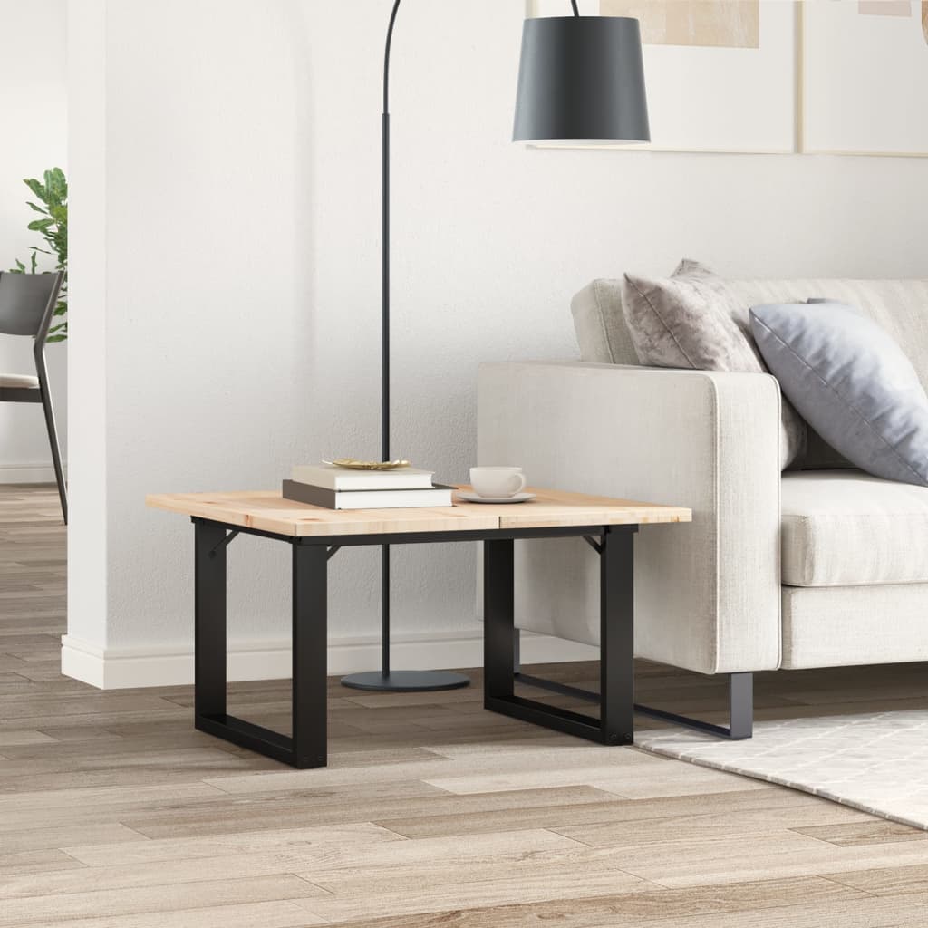 Pieds de table basse cadre en O 60x50x38 cm acier - XIOS