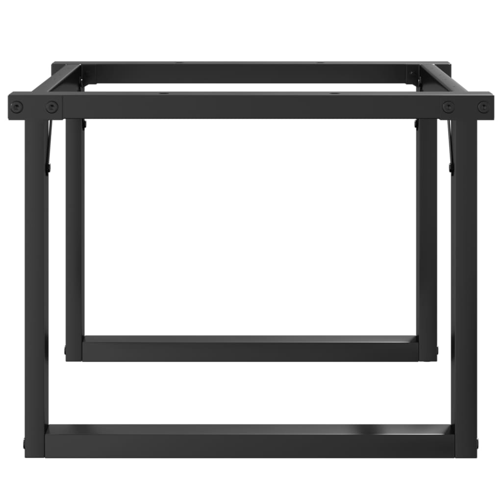 Pieds de table basse cadre en O 60x50x38 cm acier - XIOS