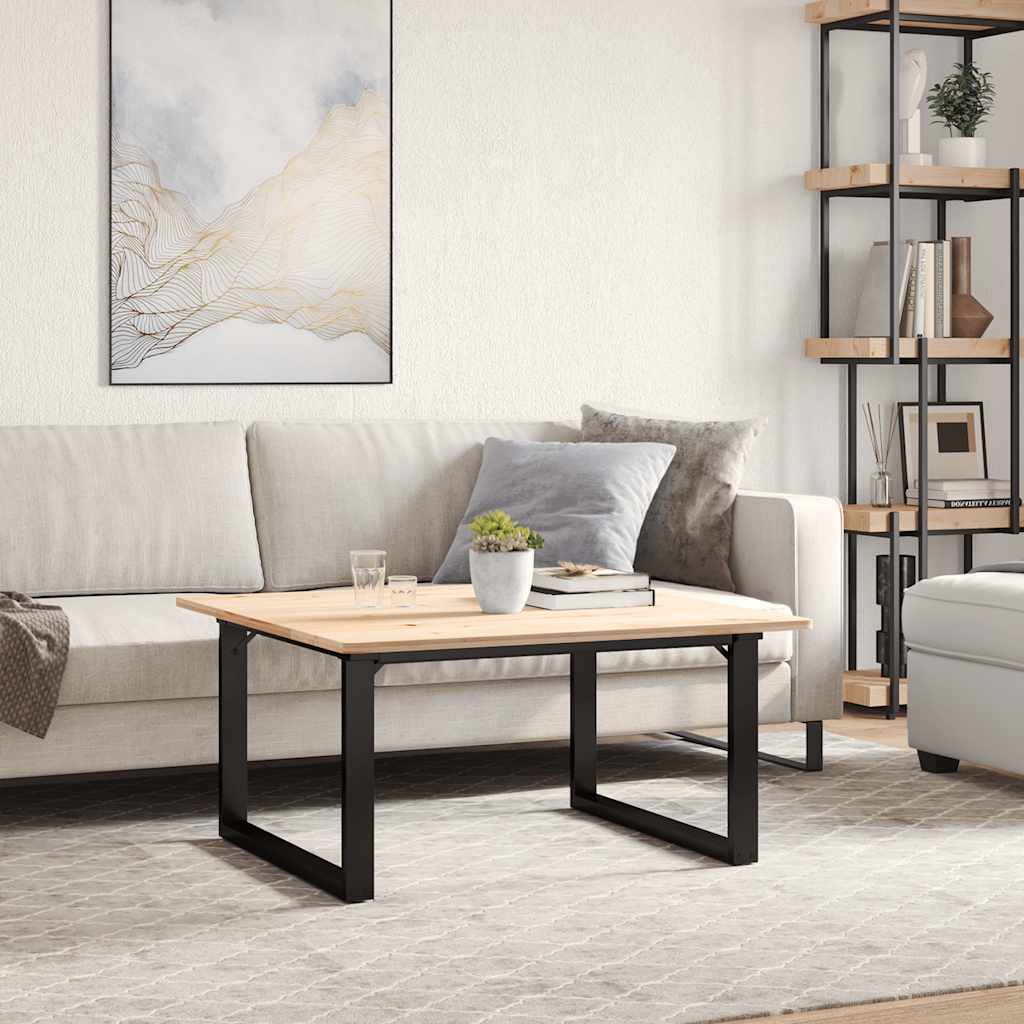 Pieds de table basse cadre en O 70x60x43 cm acier - XIOS
