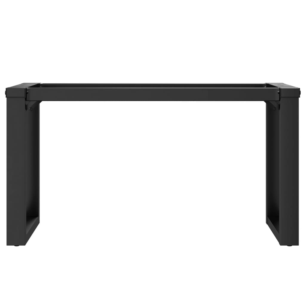 Pieds de table basse cadre en O 80x40x43 cm acier - XIOS