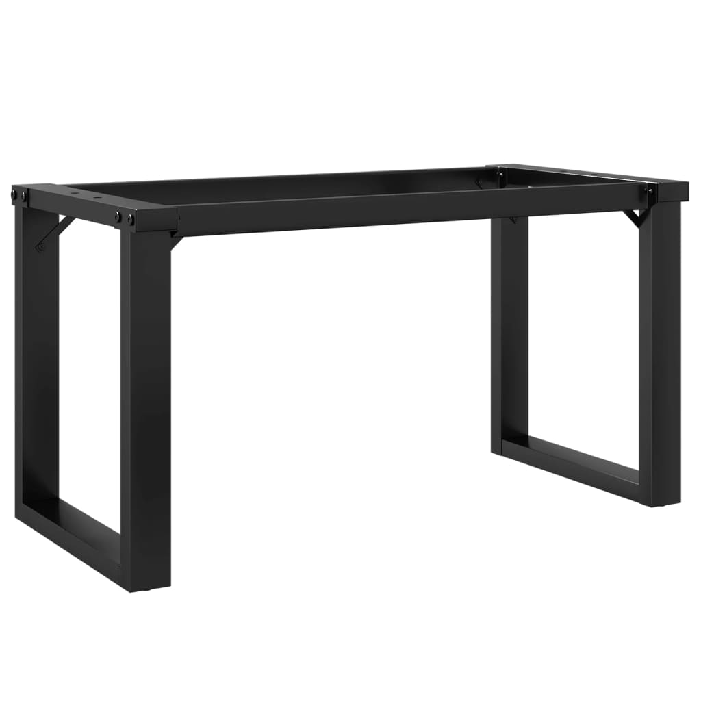 Pieds de table basse cadre en O 80x40x43 cm acier - XIOS