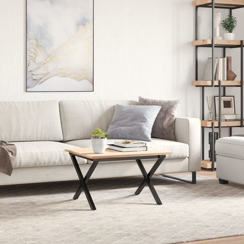Pieds de table basse cadre en X 60x40x38 cm acier - XIOS