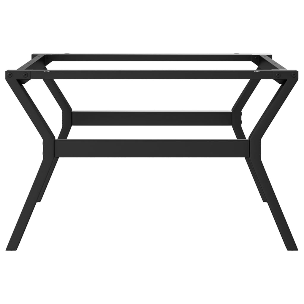 Pieds de table basse cadre en Y 80x70x43 cm acier - XIOS