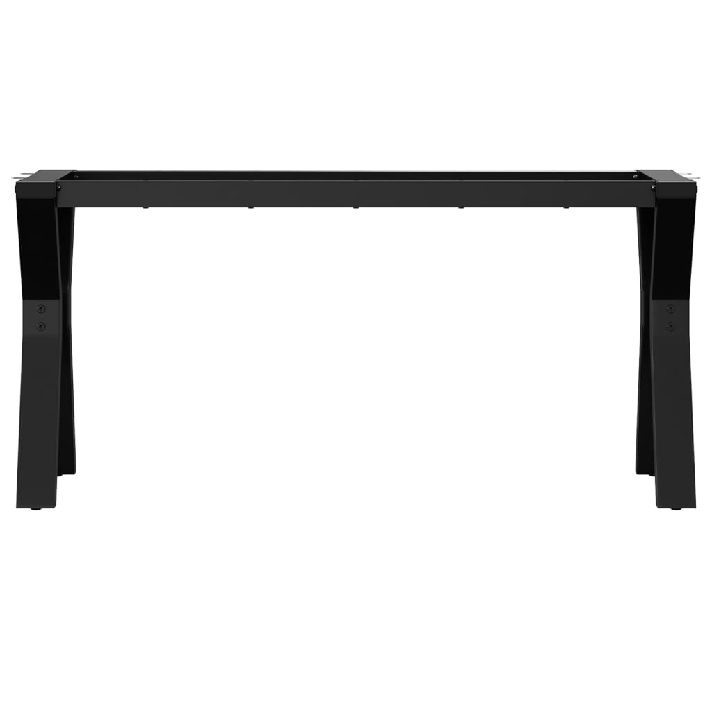 Pieds de table basse cadre en Y 90x30x43 cm acier Pieds de table vidaXL