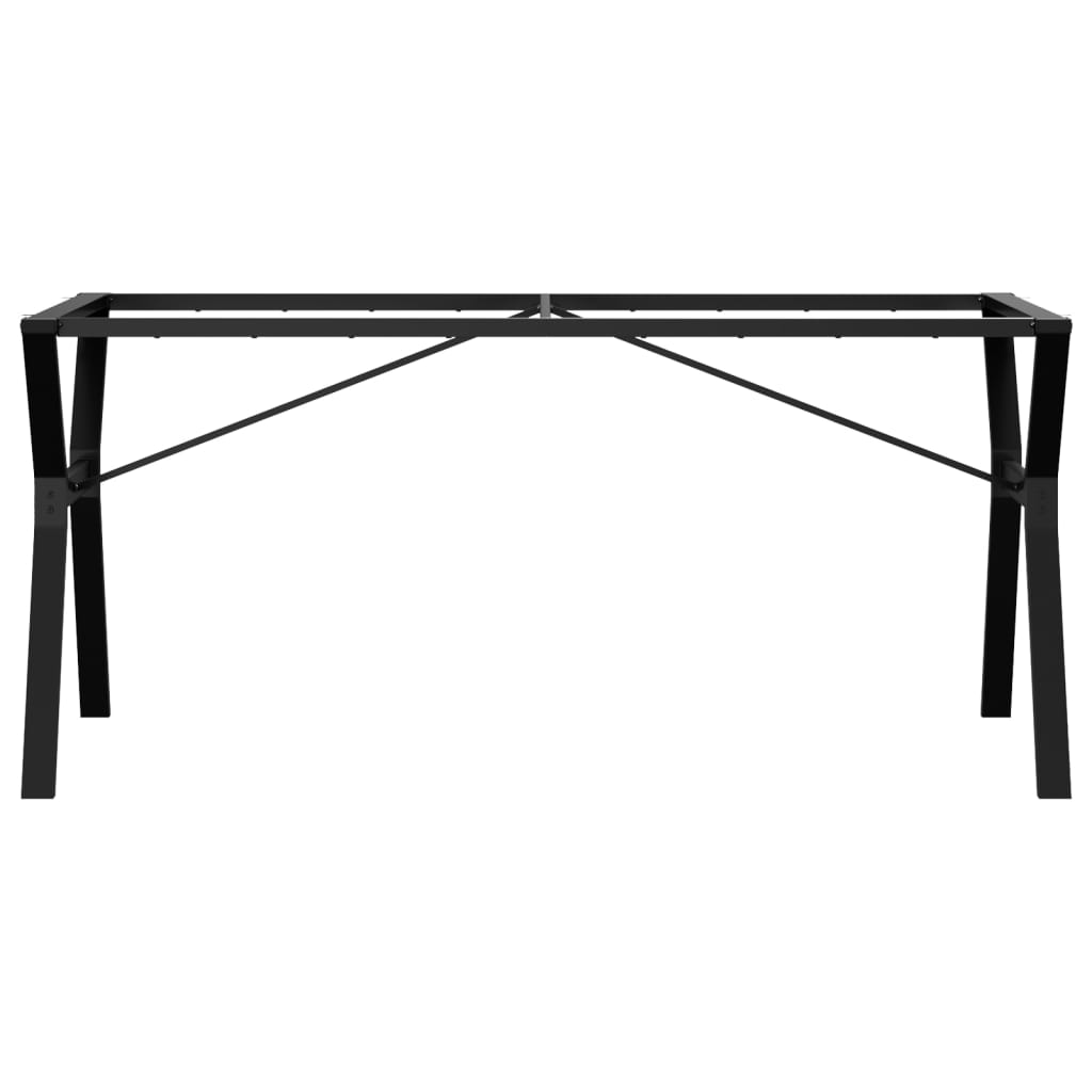 Pieds de table à manger cadre en Y 160x80x73 cm acier - XIOS