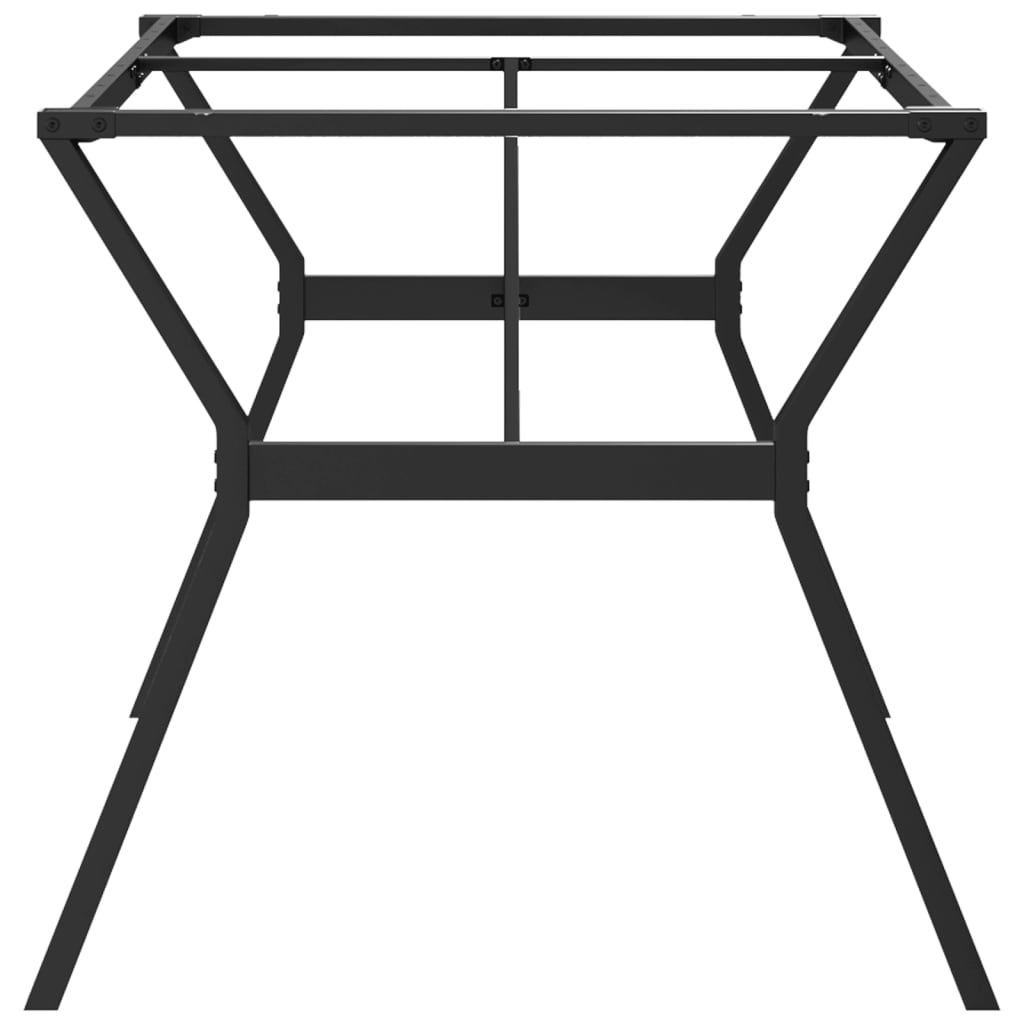 Pieds de table à manger cadre en Y 160x80x73 cm acier - XIOS