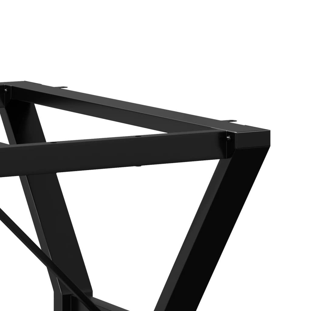 Pieds de table à manger cadre en Y 160x80x73 cm acier - XIOS