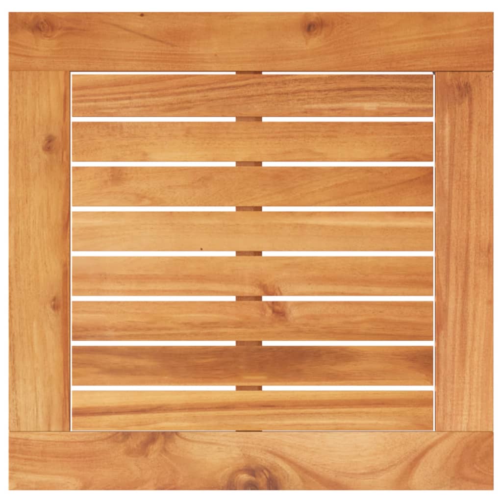 Ensemble de bistro 3 pcs noir résine tressée et bois d'acacia Salons de jardin vidaXL
