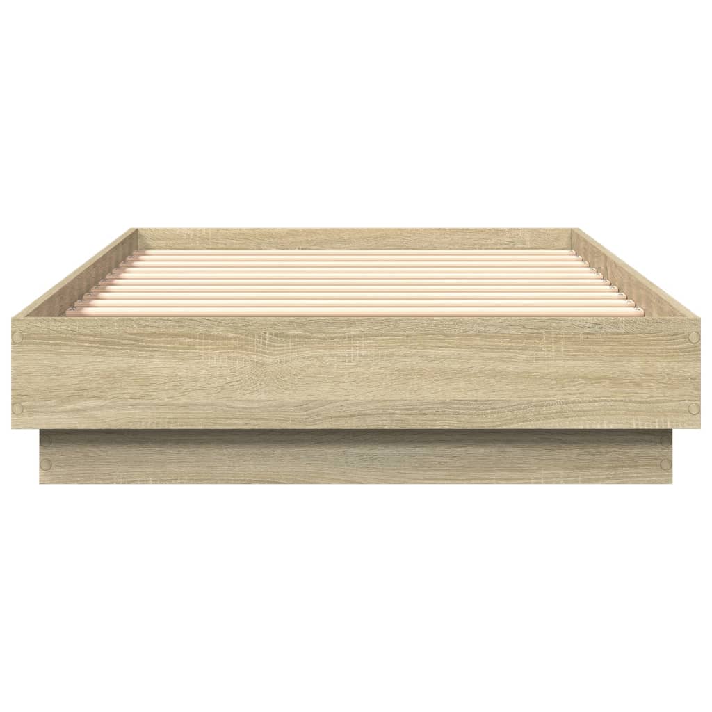 Cadre de lit sans matelas avec lumières LED 90x190 cm - XIOS
