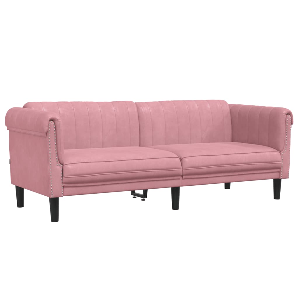Ensemble de canapés 3 pcs rose velours - XIOS