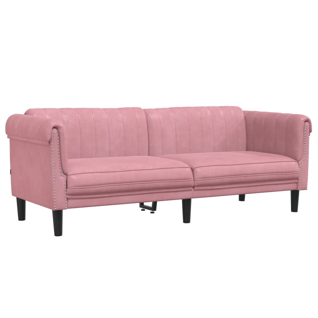 Ensemble de canapés 3 pcs rose velours - XIOS