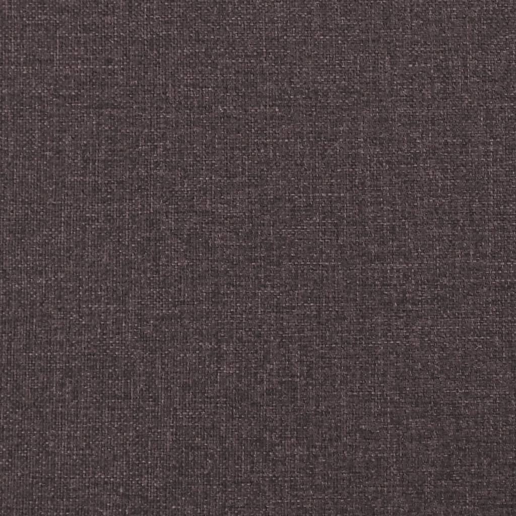 Ensemble de canapés 2 pcs marron foncé tissu - XIOS