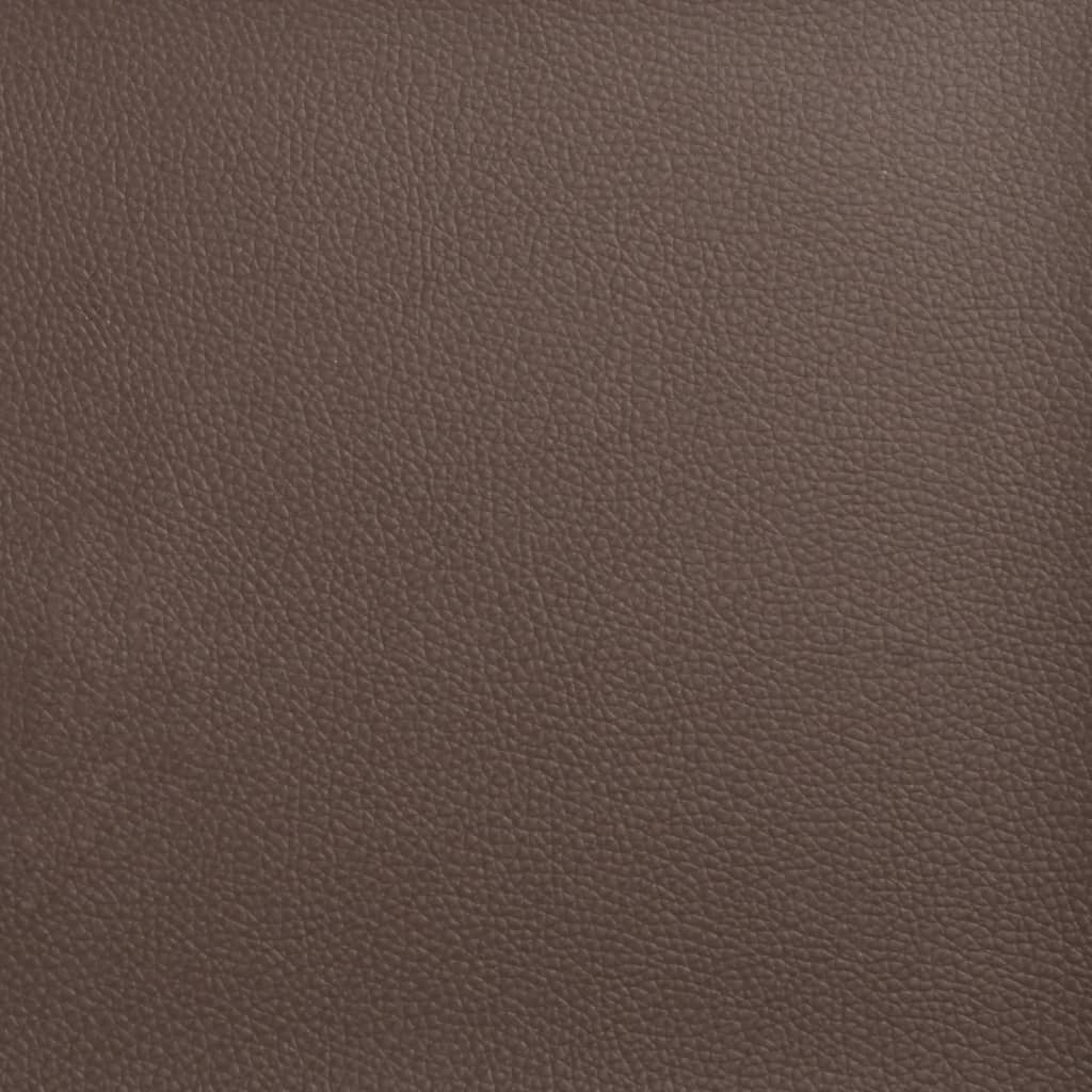 Ensemble de canapé Chesterfield 2 pcs marron similicuir - XIOS