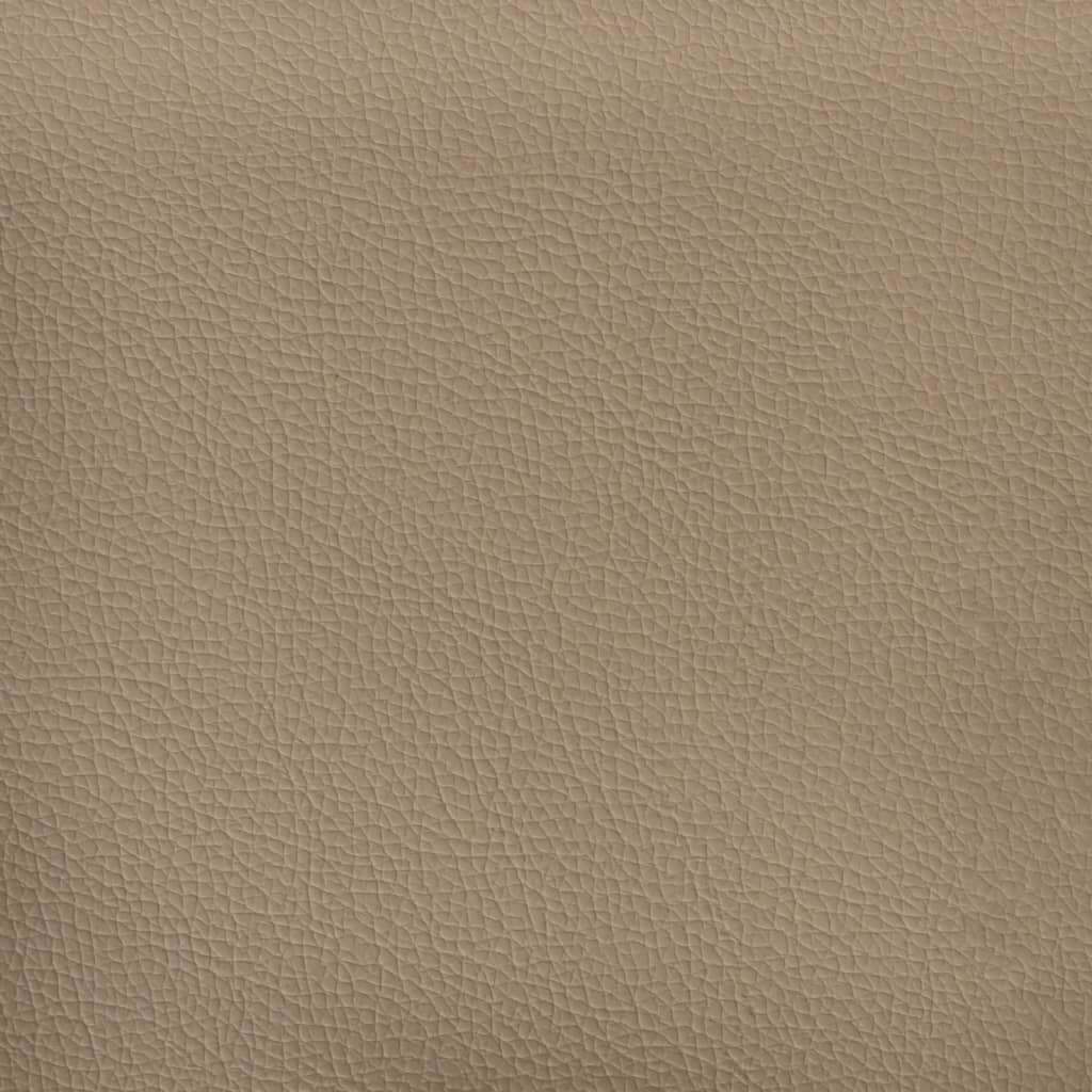 Ensemble de canapé Chesterfield 2 pcs cappuccino similicuir - XIOS