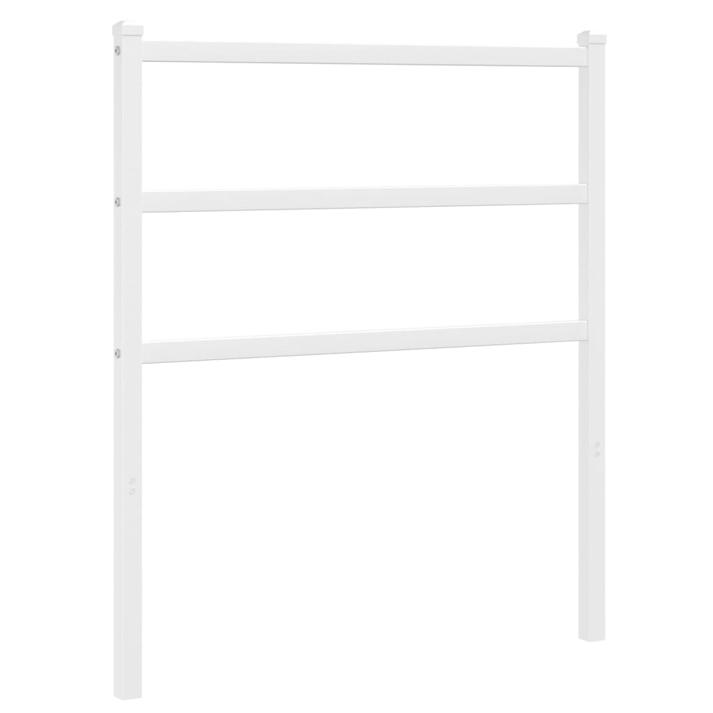 Tête de lit métal blanc 80 cm - XIOS
