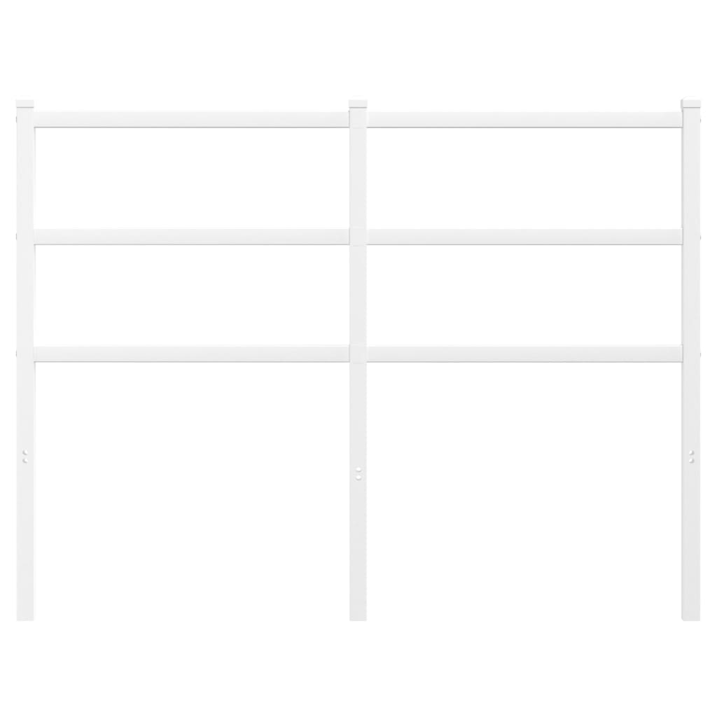 Tête de lit métal blanc 120 cm - XIOS