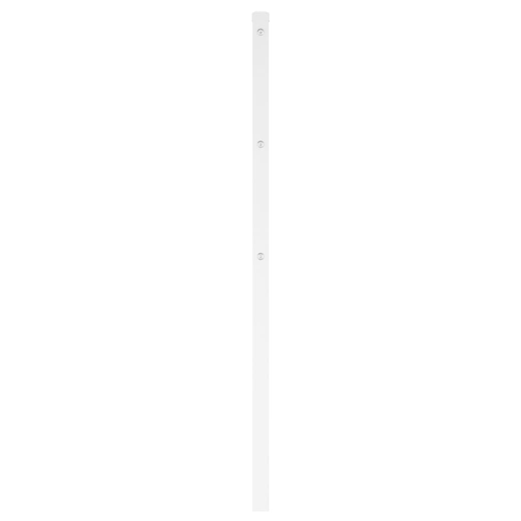 Tête de lit métal blanc 120 cm - XIOS