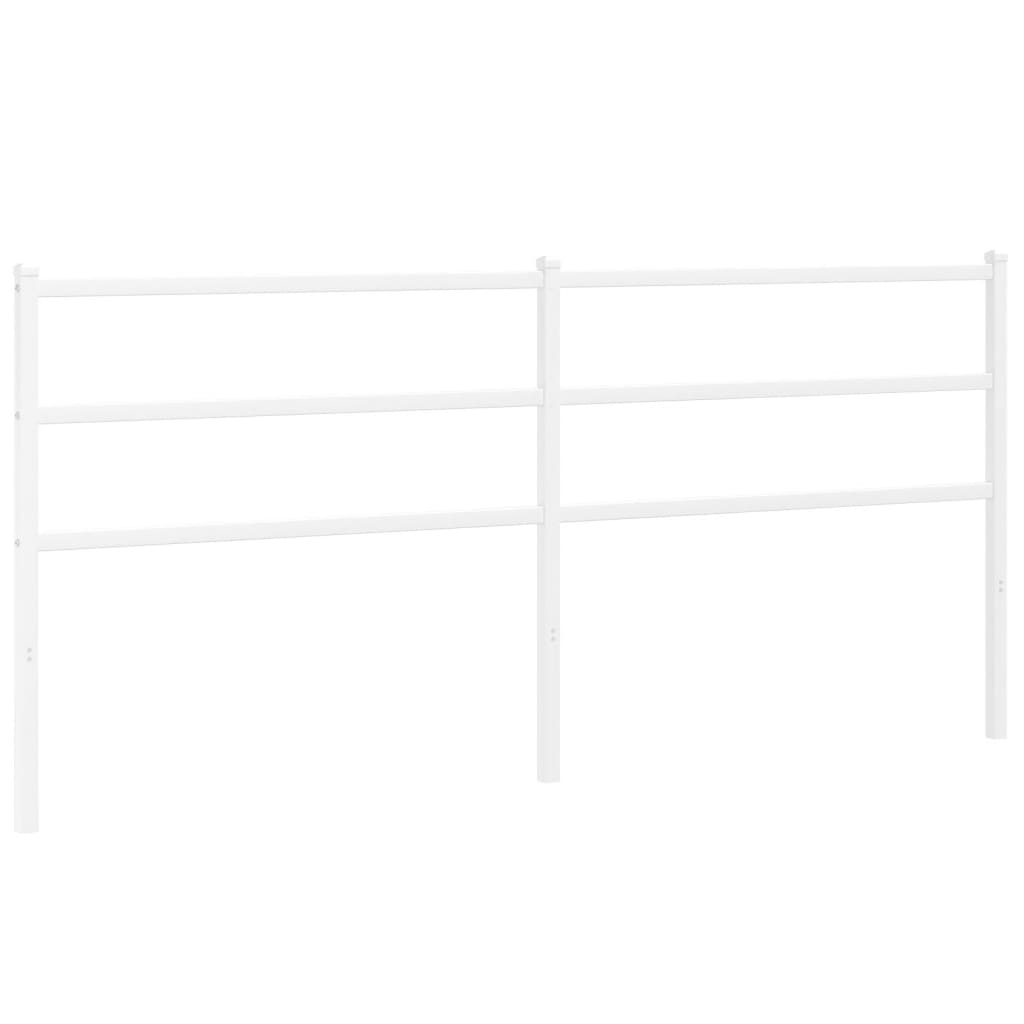 Tête de lit métal blanc 193 cm - XIOS