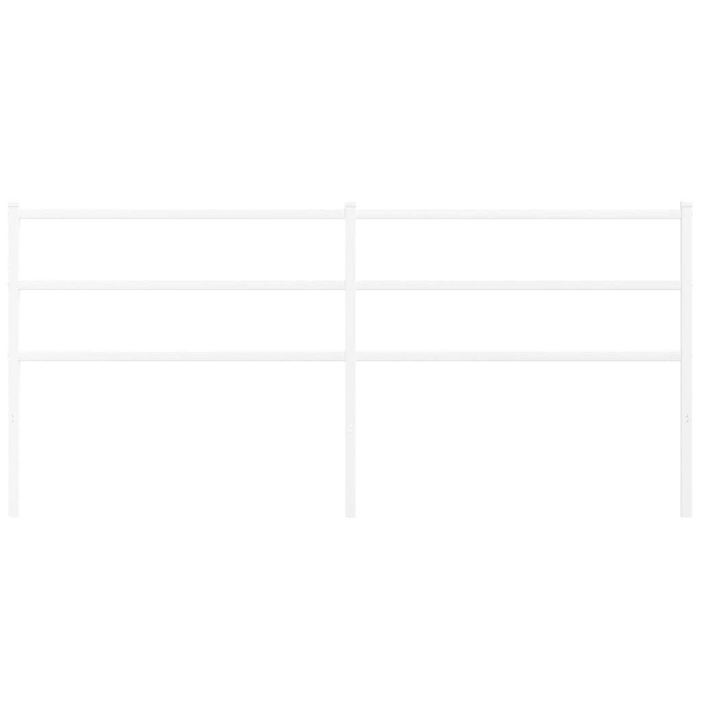 Tête de lit métal blanc 193 cm - XIOS