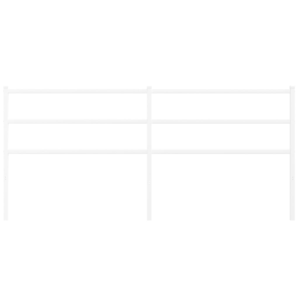 Tête de lit métal blanc 200 cm - XIOS