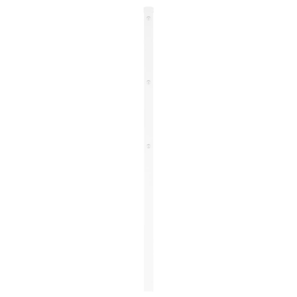 Tête de lit métal blanc 200 cm - XIOS