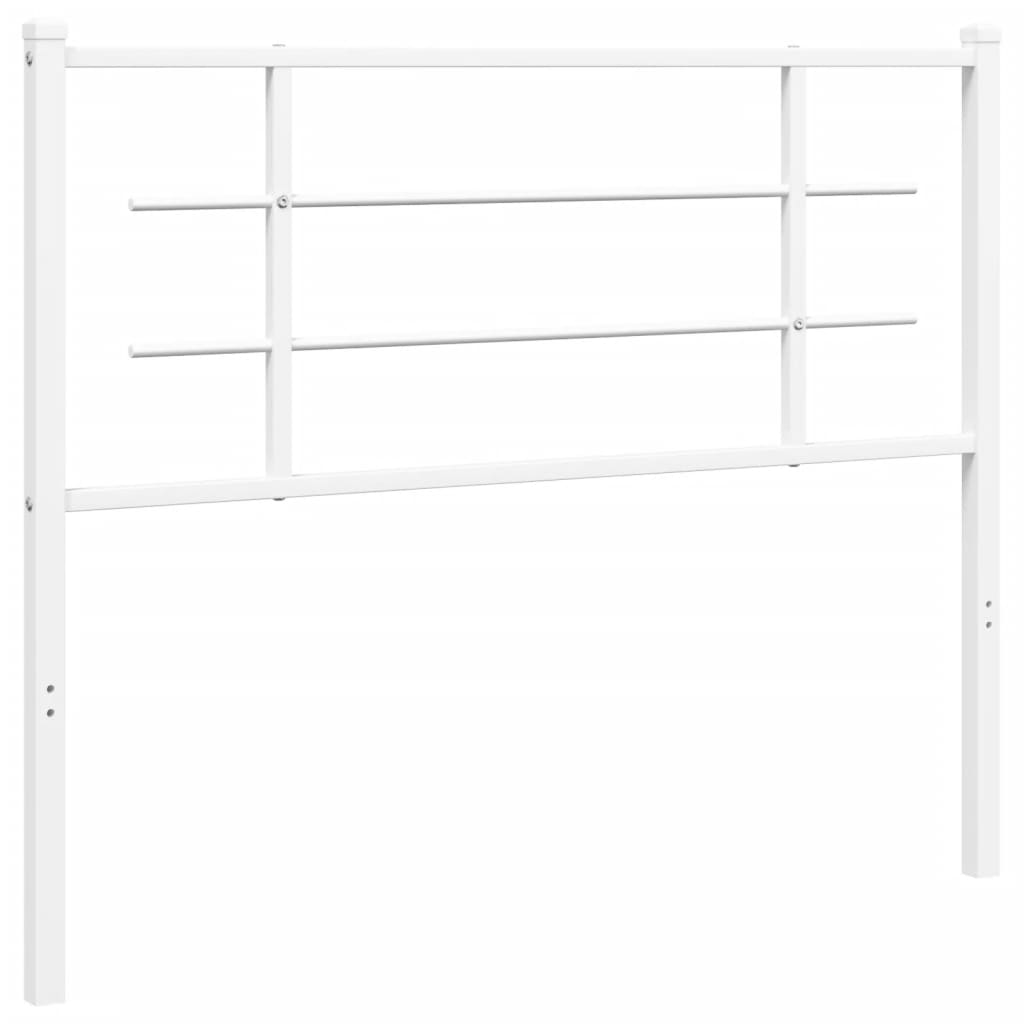 Tête de lit métal blanc 100 cm - XIOS