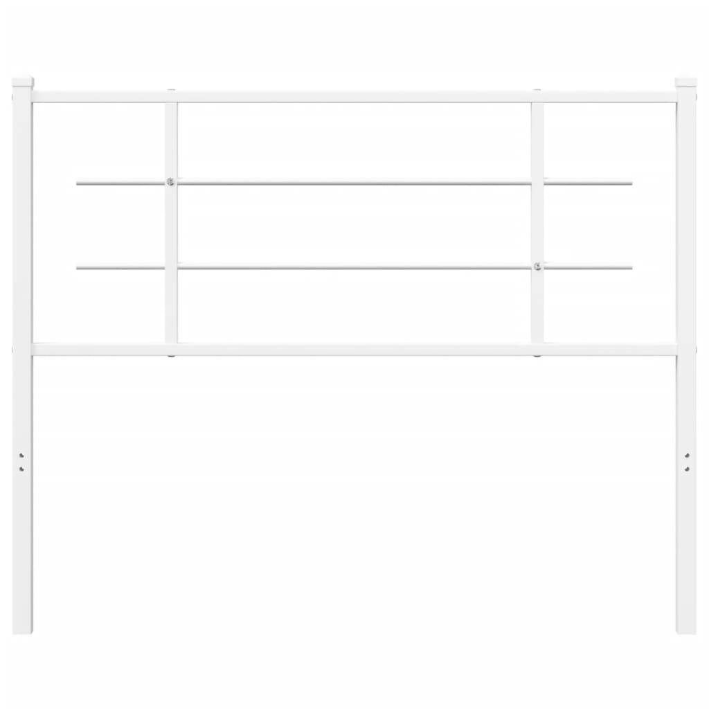 Tête de lit métal blanc 100 cm - XIOS