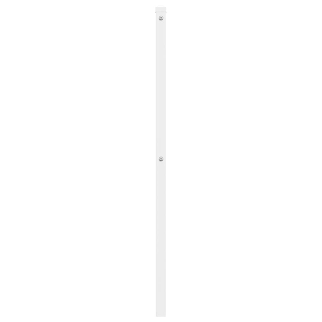 Tête de lit métal blanc 120 cm - XIOS