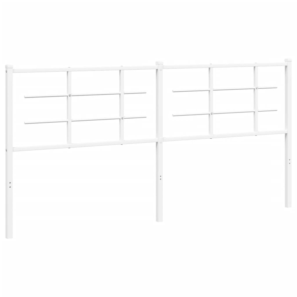 Tête de lit métal blanc 180 cm - XIOS