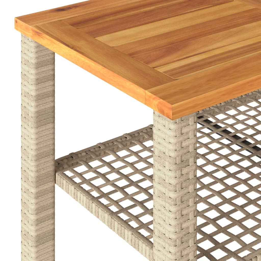 Salon de jardin avec coussins 4 pcs beige résine tressée - XIOS