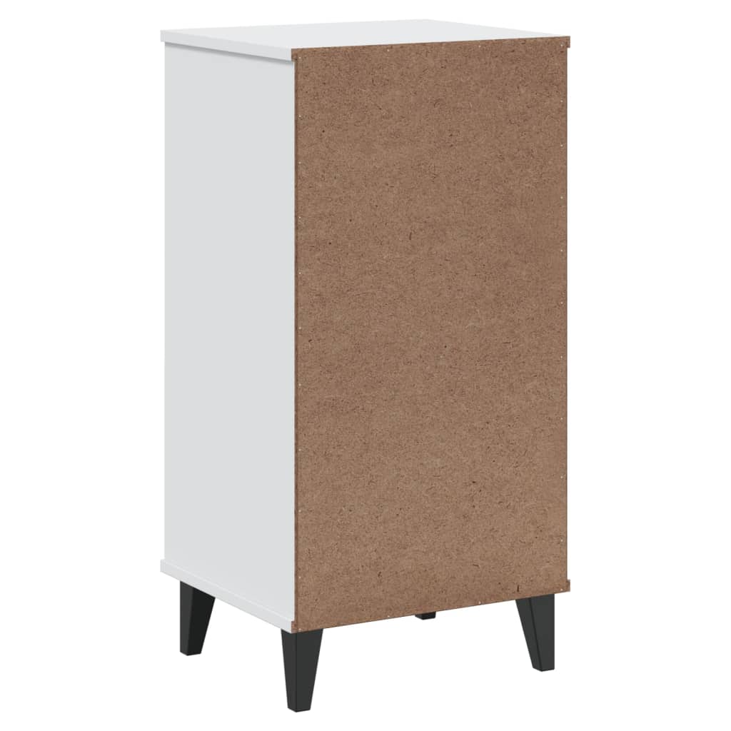 Table de chevet VIKEN blanc bois d'ingénierie - XIOS