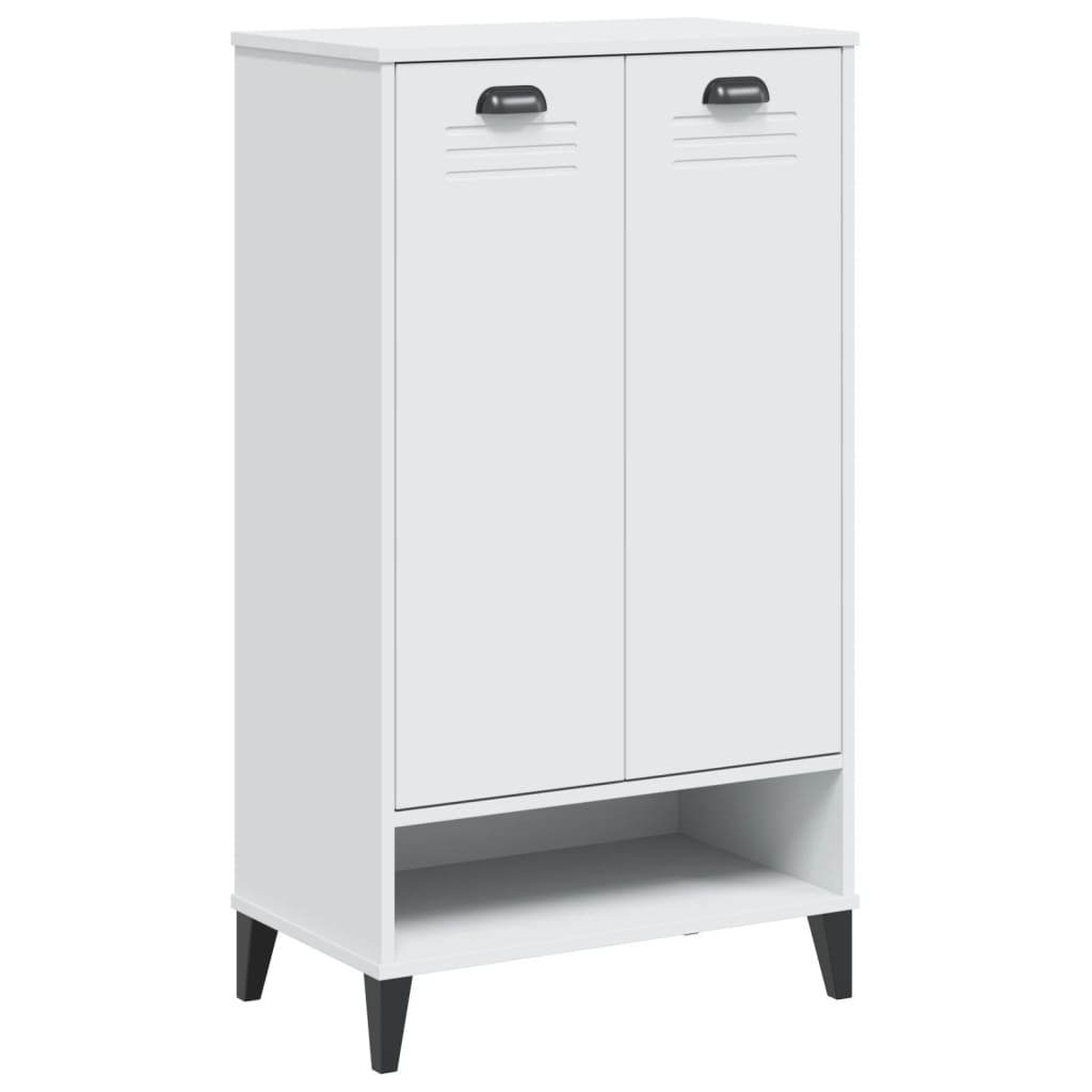 Armoire à chaussures VIKEN blanc bois d'ingénierie - XIOS