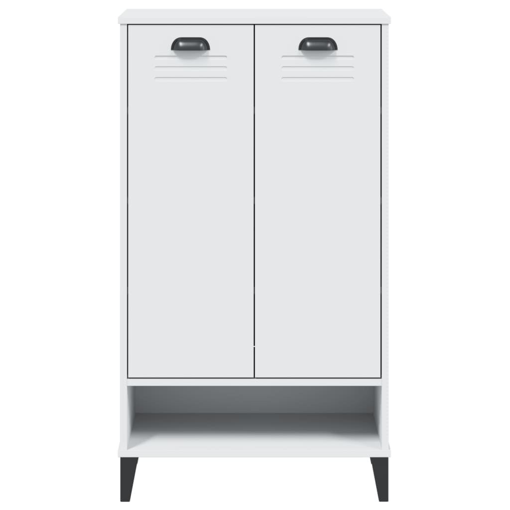 Armoire à chaussures VIKEN blanc bois d'ingénierie - XIOS