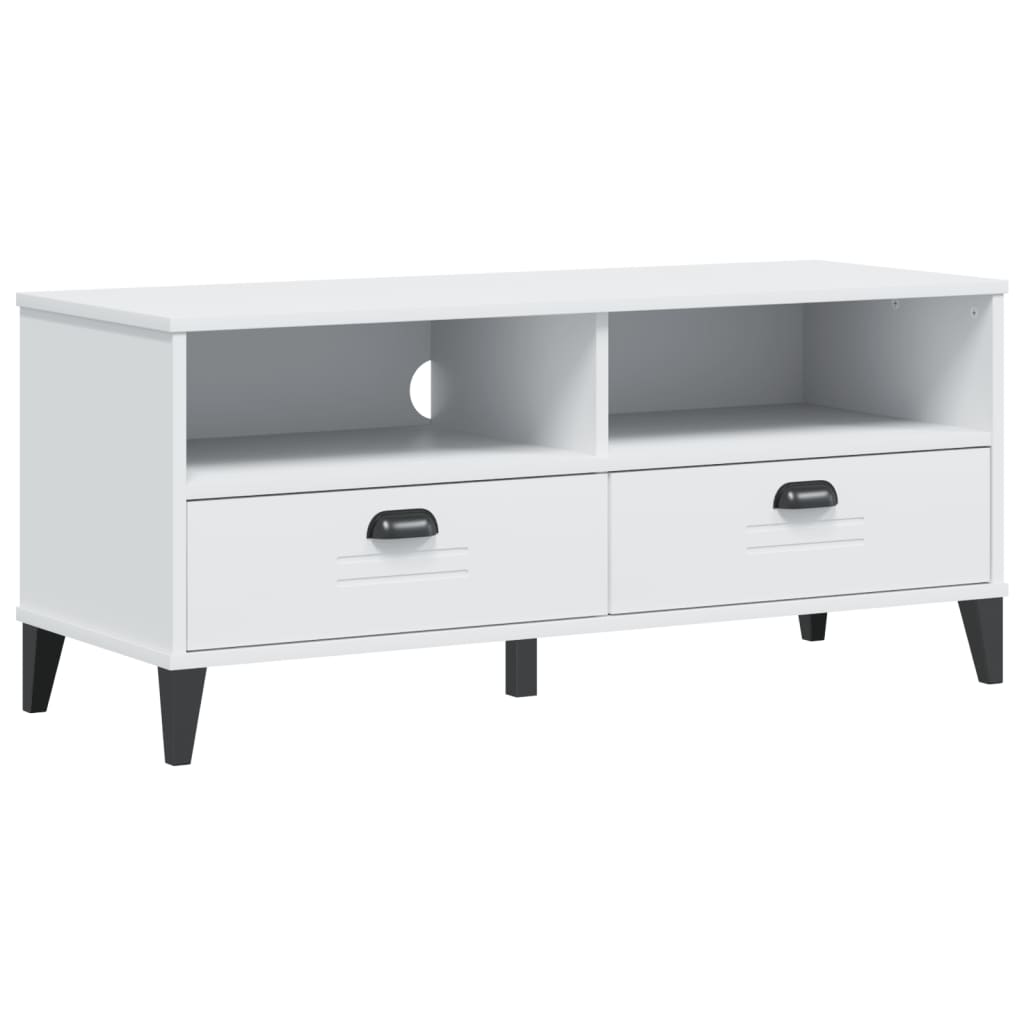 Meuble TV VIKEN blanc bois d'ingénierie Meubles TV vidaXL   